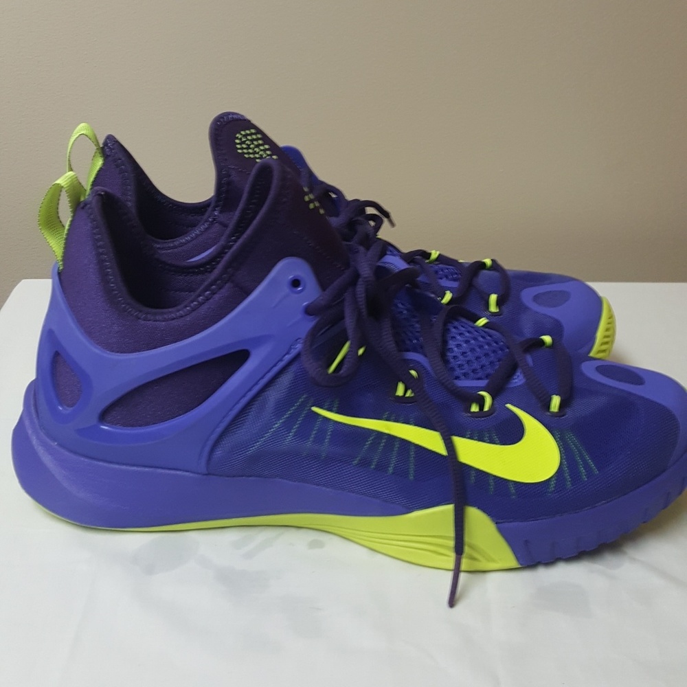 Nike Zoom 2015 Hyperrev Blue Basketball Shoes.